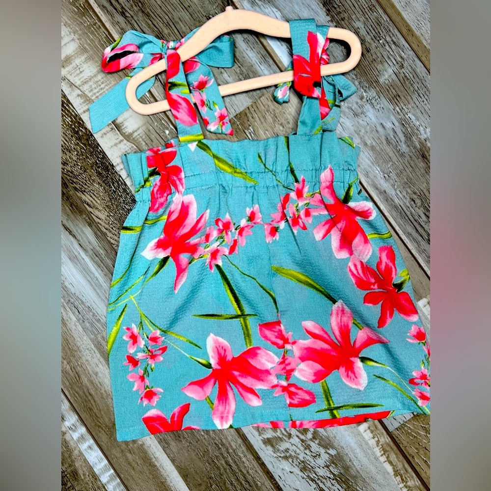 Bailey’s Blossoms Tie Top